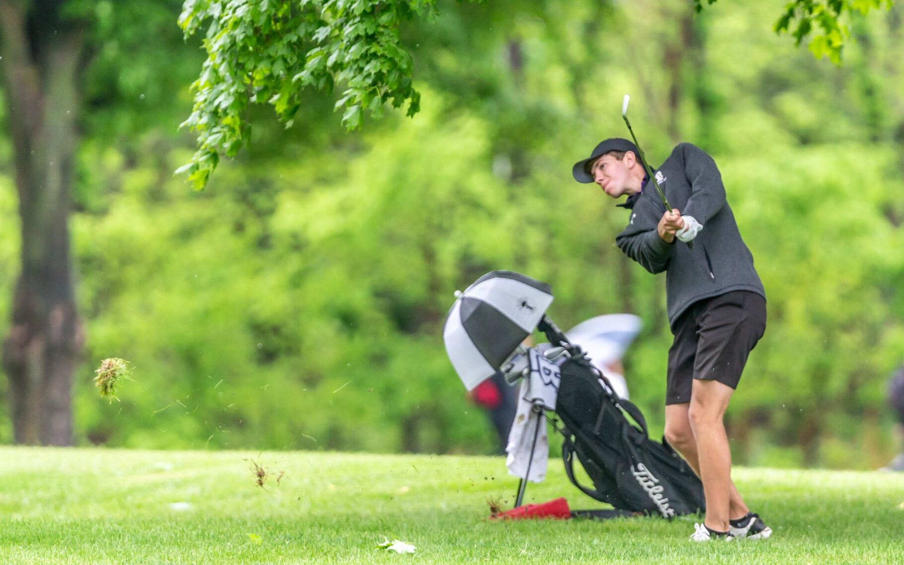 Class 5 boys golf state tournament, Round 1